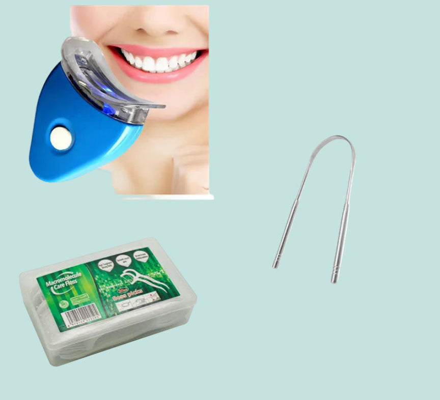 LED Zahnaufhellungs-Set mit Whitening Gel – Für ein sichtbar strahlenderes Lächeln