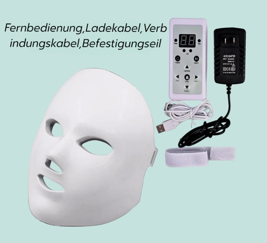 7-Farben LED Gesichtsmaske