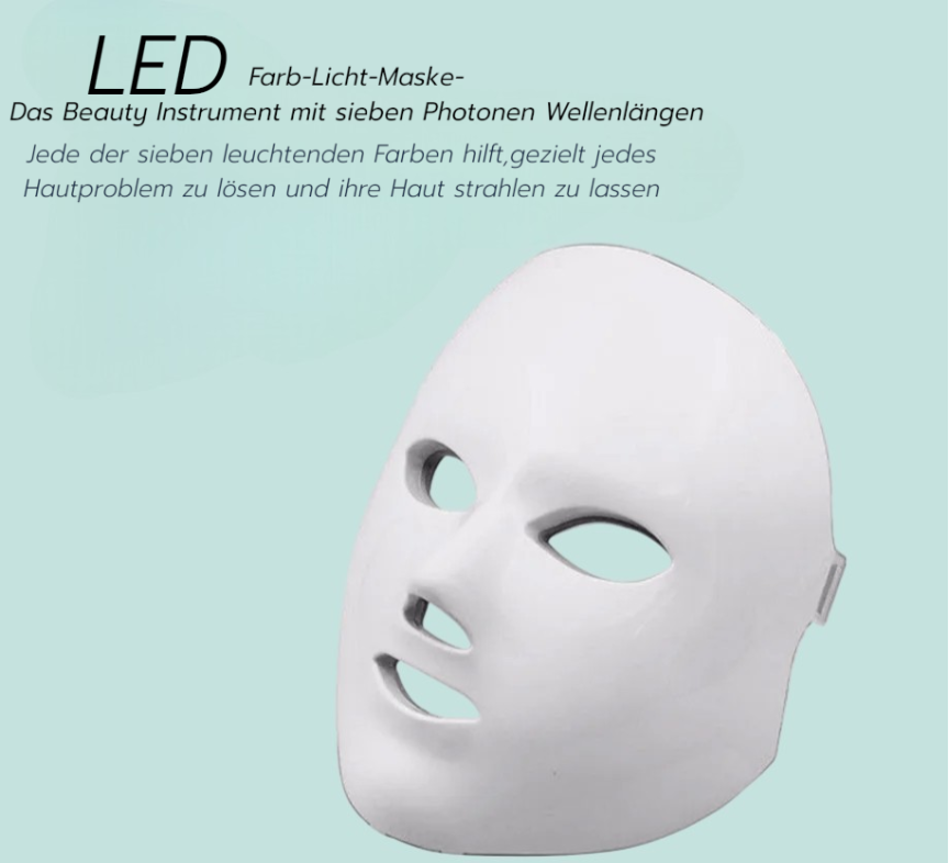 7-Farben LED Gesichtsmaske