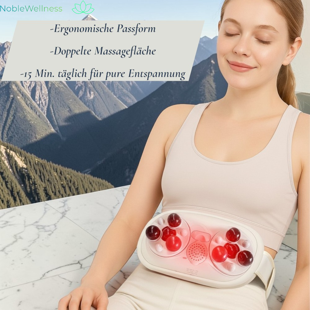 Therapiemassagegerät mit Rotlicht und Tiefenwärme