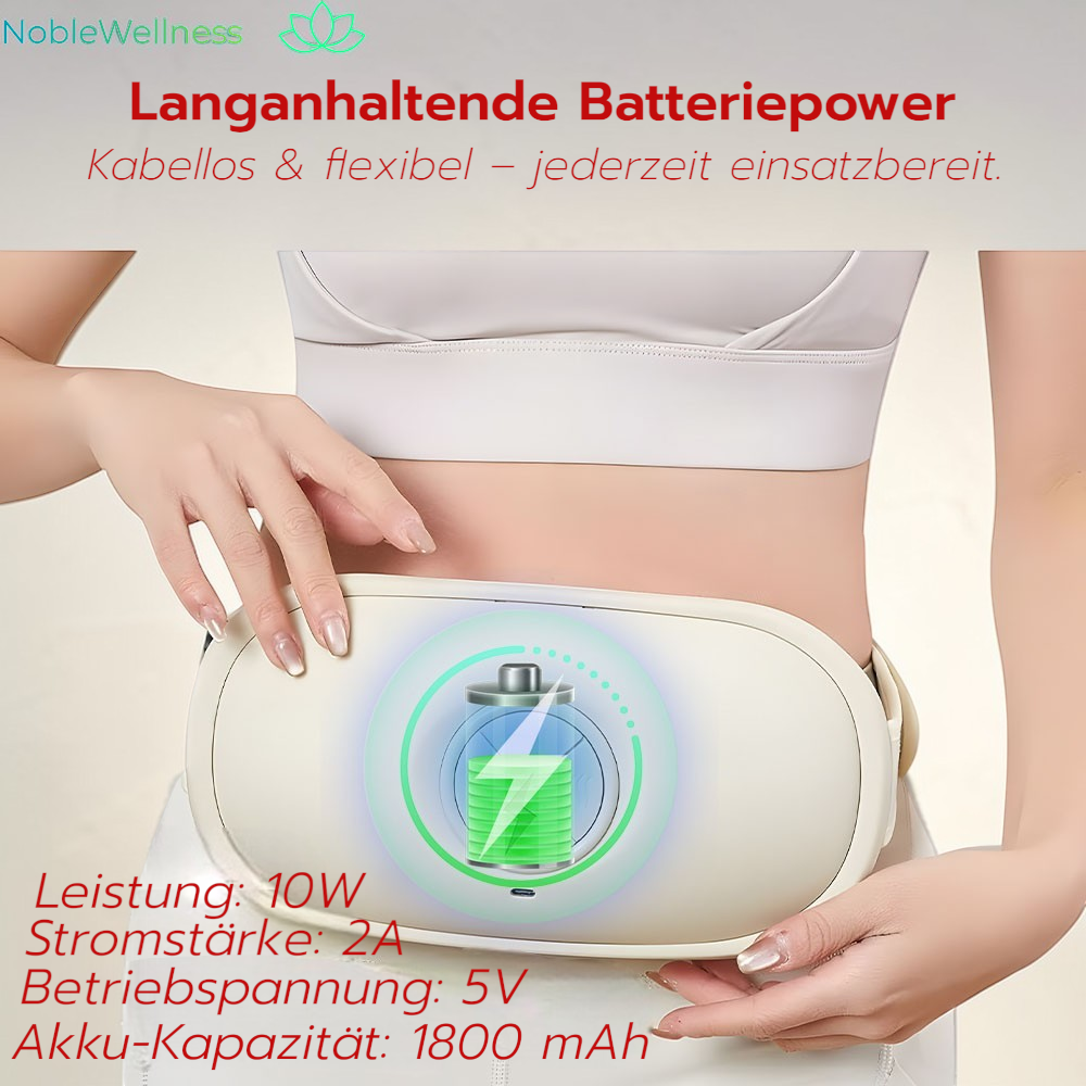 Therapiemassagegerät mit Rotlicht und Tiefenwärme