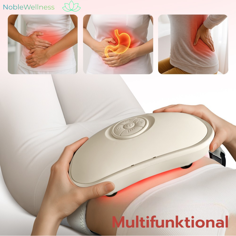 Therapiemassagegerät mit Rotlicht und Tiefenwärme