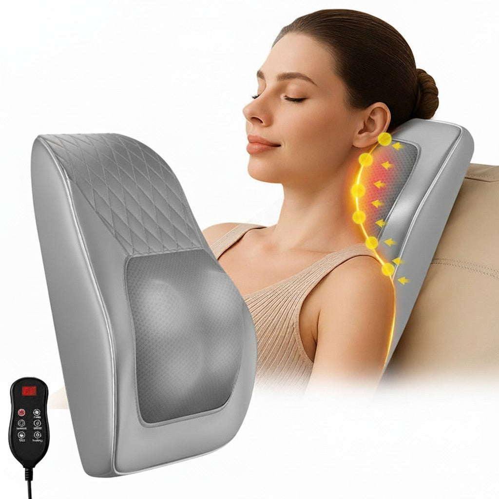 Premium 3D Shiatsu Massagekissen mit Tiefenwärme